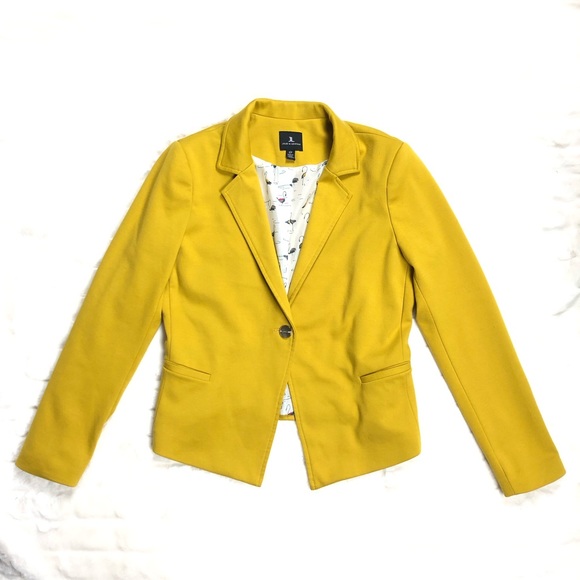 Jules & Leopold Jackets & Blazers - Jules & Leopold Yellow Blazer, S.